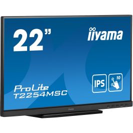 iiyama T2254MSC-B1AG Monitor 22" (55,9cm) FHD IPS Táctil 4ms 60Hz con Altavoces, HDMI DP, Negro
