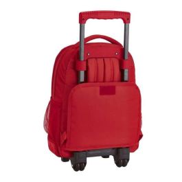 Cartera Escolar Safta Con Carro Sporting De Gijon Mochila Grande Con Ruedas Compact 320x450x210 mm Cartera Escolar Safta Con Carro Sporting De Gijon Mochila Grande Con Ruedas Compact 320x450x210 mm