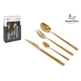 Cubertería 24 piezas acero inoxidable Santa Clara - Orosta Clara (6 Unidades) Precio: 353.9976. SKU: B16WDR7PKQ