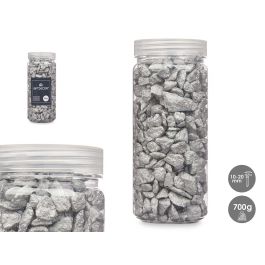 Bote Piedra Metalizada 10-20 mm, 700 g Plata - Giftdecor (12 Unidades) Precio: 18.49999976. SKU: B15Q7FZHHC