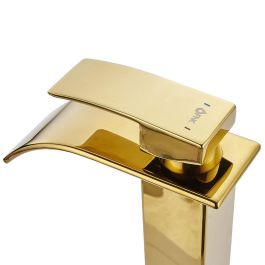 Grifo Monomando Fontastock Acero Inoxidable Latón Aleación de Zinc Alto