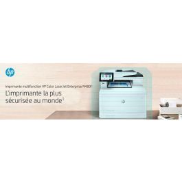 HP Color LaserJet Enterprise M480f - Impresora Multifunción Láser Color con Escáner, Fax, 27 ppm, Duplex, Pantalla Táctil 4.3", 2 GB RAM, HP Sure Start