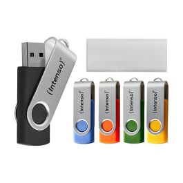 Intenso USB Stick 3.2 Multipack x5 256GB Office Line Memoria USB Giratoria Multicolor
