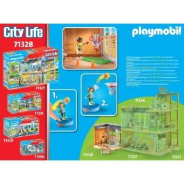 PLAYMOBIL 71328 Polideportivo - City Life - Colegio - Amor por aprender Mundo escolar