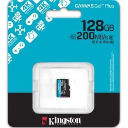 Tarjeta de Memoria Micro SD con Adaptador Kingston SDCG4/128GBSP 128 GB