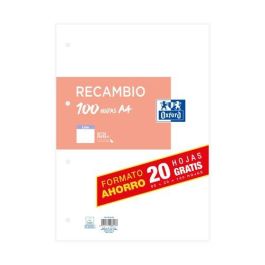 Oxford Recambio Paquete A4 80H + 20H Gratis Liso Precio: 3.50000002. SKU: B1DL89ZE4A