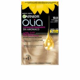 Garnier Olia 10.0 Coloración Permanente sin Amoniaco Rubio Extra Claro, con aceites florales y cobertura total de canas Precio: 8.68999978. SKU: B13CGZ8PS6