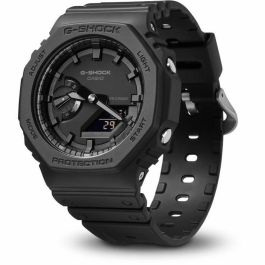 Reloj Unisex Casio GA-2100-1A1ER Negro Multifunción Precio: 122.49999949. SKU: S7228066