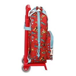 Mochila Escolar con Ruedas The Paw Patrol Funday Rojo Azul claro (20 x 28 x 8 cm) Mochila Escolar con Ruedas The Paw Patrol Funday Rojo Azul claro (20 x 28 x 8 cm)