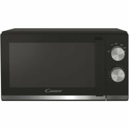 Candy CMW20TNMB Lay Free Microondas Monofunción 20L 700W con Bandeja Giratoria 24.5 cm Negro Control Mecánico