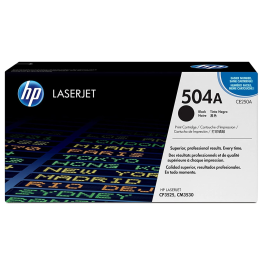 HP LaserJet CP3525 Toner Negro 5.000 Páginas 504A