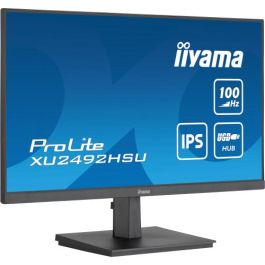 Iiyama Monitor 24" ProLite Slim XU2492HSU-B6, IPS, 100Hz, 0.4ms, USB, HDMI, DisplayPort Iiyama Monitor 24" ProLite Slim XU2492HSU-B6, IPS, 100Hz, 0.4ms, USB, HDMI, DisplayPort