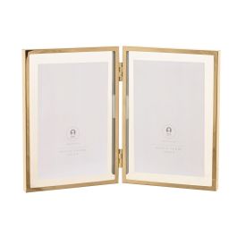 DKD Home Decor Marco de Fotos Basicos 13x18 cm, Plateado Inox y Cristal. Set de 2. Dimensiones: 27 x 18.4 x 1.8 cm Precio: 19.49999942. SKU: B1K8XDA27G
