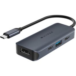 Hyper Hub USB-C Next 4 Puertos, 4K 60Hz, 2x USB-C 10Gbps, 1x USB-A, 1x HDMI, Power Delivery 100W EcoSmart Precio: 65.68999976. SKU: B1FDVNZ7CL