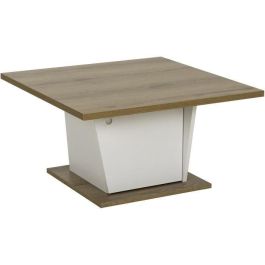 Diagone ATOS1E76056 Mesa de centro ATOS Bar Cuadrada Roble Helvezia/Blanco 69x69x38 cm Precio: 100.58999951. SKU: B1657JX9HE