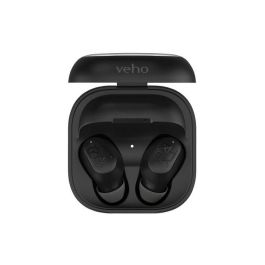 Veho RHOX LX True Wireless Auriculares Inalámbricos con Sonido Inmersivo, Batería Larga Duración, IPX4, Bluetooth 5.3, Estuche Carga