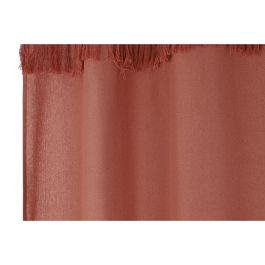 DKD Home Decor Cortina Estilo Boho Colección Fleky23 de Poliéster y Algodón Reciclado para Decoración del Hogar Color Terracota Medidas 260 cm Alto x 140 cm Ancho DKD Home Decor Cortina Estilo Boho Colección Fleky23 de Poliéster y Algodón Reciclado para Decoración del Hogar Color Terracota Medidas 260 cm Alto x 140 cm Ancho