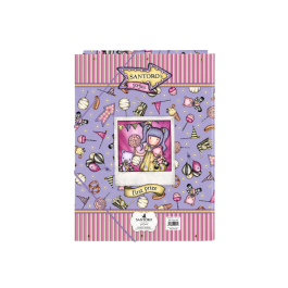 Safta Carpeta Gorjuss Fairground Folio con Gomas y Solapas 260x25x335 mm