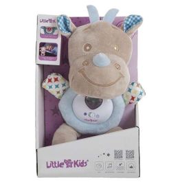 Creaciones Llopis Rino y Perro 24 cm Corazón Luz y Música a Pilas