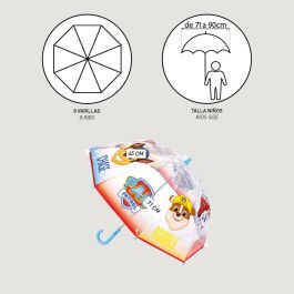 Cerdá Paraguas manual de burbuja Paw Patrol 45 cm para niños - Edad 2-8 años, Multicolor