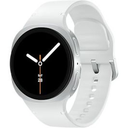 Samsung Galaxy Watch8 40 mm Wi-Fi Smartwatch Plata Blanco con AMOLED, GPS, 32 GB, Monitor de Frecuencia Cardiaca