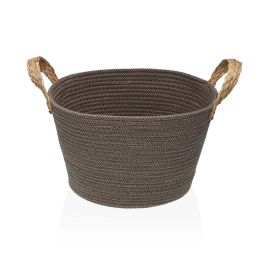 Cesta Versa Gris Polipropileno Fibra Precio: 13.95000046. SKU: B1HSHLM842