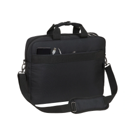 Safta Maletín para Portátil 15,6" Business 41x90x33cm Negro Nylon Gucci 900D + Piel PVC