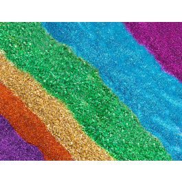 Liderpapel Purpurina Fantasía Colores Metalizados Pasteles Surtidos Bote 250 gr
