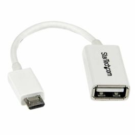 Cable Micro USB a USB Startech UUSBOTGW Blanco