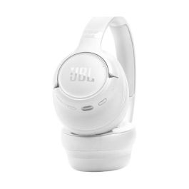 JBL Tune 730BT Auriculares Over-Ear Inalámbricos Bluetooth 6.0, Blanco, Diadema Plegable, 76h de Autonomía, Referencia JBLT730BTWHT