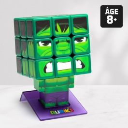 Marvel AUC1737221998345 Cubo de Rubik 3x3 Hulk 8 años