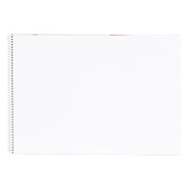Liderpapel Bloc Dibujo Artístico Espiral 230x325mm 20 Hojas 130g/m2 Papel Blanco Microperforado