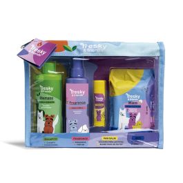 Tresky & Friends Set de Baño Completo para Perros con Champú, Bálsamo, Spray, Toallitas y Neceser - 5 piezas Precio: 11.49999972. SKU: B17C2YEQ9Z