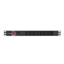 Regleta 19" 8 Tomas Schuko con On/Off Switch Lanberg PDU-08I-0200-C20-BK (2 m) Precio: 28.69000024. SKU: B19LM4AW2Z