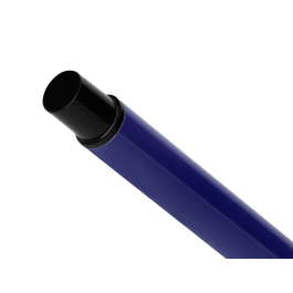 Belius Roller Turbo Aluminio Azul/Negro, Tinta Negra 0.7mm, Diseño Inspirado en Carreras con Caja Magnética