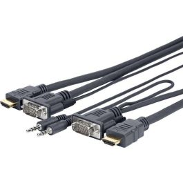 Vivolink Cable VGA + 3.5 mm/HDMI M/M, 5 m, 4K@60Hz HDMI, 1920x1200@60Hz VGA para dispositivos portátiles y de escritorio Precio: 47.49999958. SKU: B1DYMCREMS