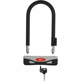 Candado para bicicleta en U - BURG WACHTER - 1600 HB 170/210 - Acero ultrarresistente 16 mm, doble bloqueo