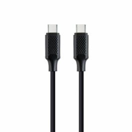 Cable USB-C GEMBIRD CC-USB2-CMCM60-1.5M Negro 1,5 m Cable USB-C GEMBIRD CC-USB2-CMCM60-1.5M Negro 1,5 m