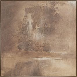 DKD Home Decor Cuadro Abstracto Moderno de Lienzo Marrón 120x120x5,2 cm Pack 2 Unidades Precio: 197.4999994. SKU: B1FFQKNXQE