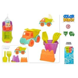 Set de playa con camión 21cm, cubo castillo y palas 20 cm Precio: 5.59000035. SKU: B1926MCRZ3