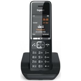 Gigaset COMFORT 550 Teléfono DECT Negro, Identificador de llamadas, SMS, Pantalla 2.2", S30852-H3001-D204