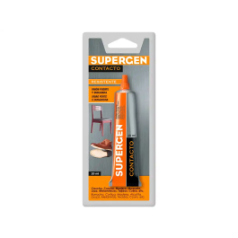 Supergen Pegamento de Contacto 20 ml - Adhesivo Flexible para Madera, Moqueta, Caucho, Tejidos y Lozas - Bricolaje y Reparación Precio: 26.68999971. SKU: B19DLXGACK