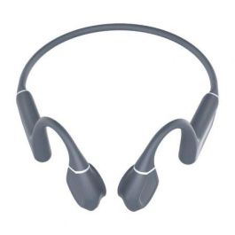Leotec Auriculares Inalámbricos Deportivos de Conducción Ósea Kuri LEBONE03G con Micrófono Bluetooth Grises