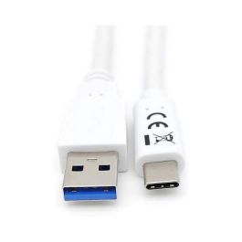 EQUIP Cable USB C a USB A EQ128363, USB 3.2 Gen 1 (5 Gbps) 1 m, Blanco