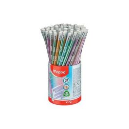 Lapiz De Grafito Maped Deco Glitter Con Goma -2 Hb Bote De 72 Precio: 22.68999986. SKU: B13YFTS23Z