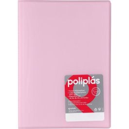 Carpeta Fundas (Tarifario) Grafoplas Pp Flexible Poliplas Trans. Fº 40 F. Rosa Soft (Set de 5) Precio: 27.50000033. SKU: B1HLTJL5NM