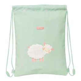 Bolsa Mochila con Cuerdas Safta Ovejita Verde (26 x 34 x 1 cm) Precio: 7.69000012. SKU: S4307529