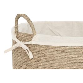 Cesta Cottage DKD Home Decor Natural Blanco 42 x 32 x 42 cm Set de 2 (2 Unidades) Cesta Cottage DKD Home Decor Natural Blanco 42 x 32 x 42 cm Set de 2 (2 Unidades)