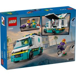 Lego City Ambulancia de Emergencias Juego de Construcción para Niños 5+ Años