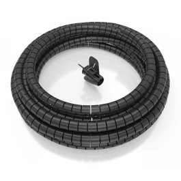 AISENS - ORGANIZADOR DE CABLE EN ESPIRAL 25MM, NEGRO, 10 M Precio: 11.90000031. SKU: B125Q586W7